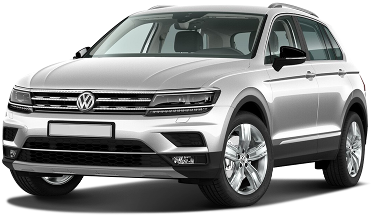 

Volkswagen Tiguan 2.0 (150 л.с.) 7RT AWD, Серебристый `reflex`;металлик