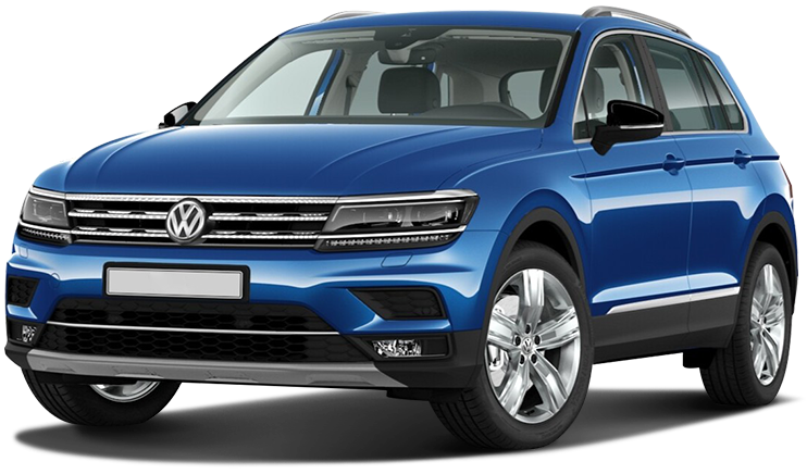 

Volkswagen Tiguan 1.4 (150 л.с.) 6RT AWD, Синий `reef`;металлик