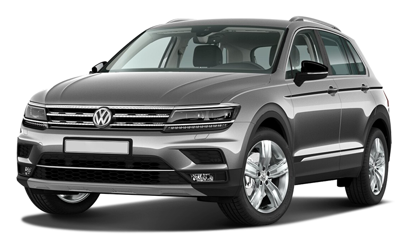 

Volkswagen Tiguan 2.0 (180 л.с.) 7RT AWD, Серебристый `tungsten`;металлик