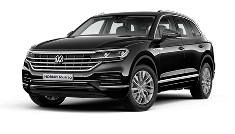 

Volkswagen Touareg New 2.0 (249 л.с.) 8AT AWD, Deep black pearl (черный перламутр)