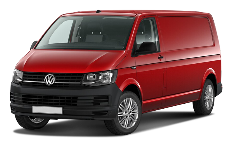 

Volkswagen Transporter Kasten 2.0 (150 л.с.) 6MT FWD, Вишнёво-красный