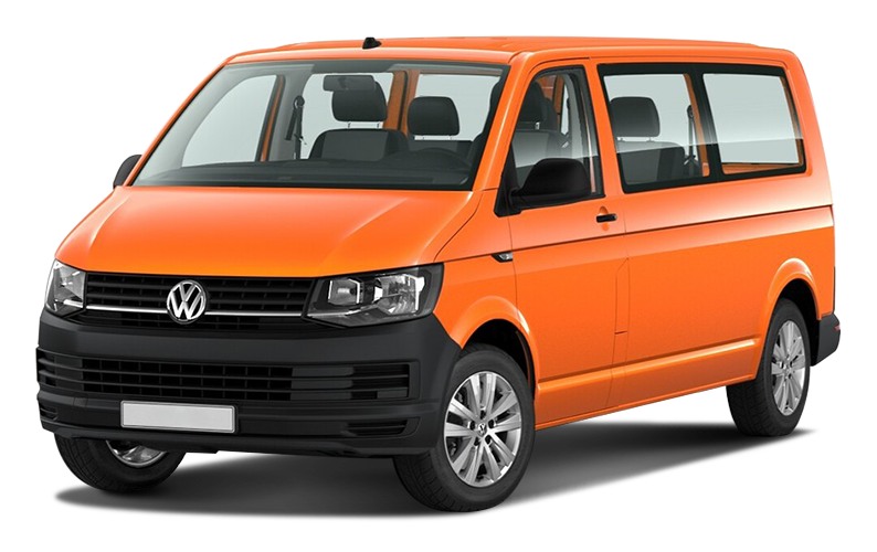 

Volkswagen Transporter Kombi 2.0 (150 л.с.) 6MT FWD, Ярко-оранжевый